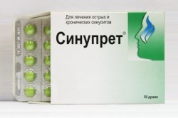 Синупрет для лечения гайморита и синусита